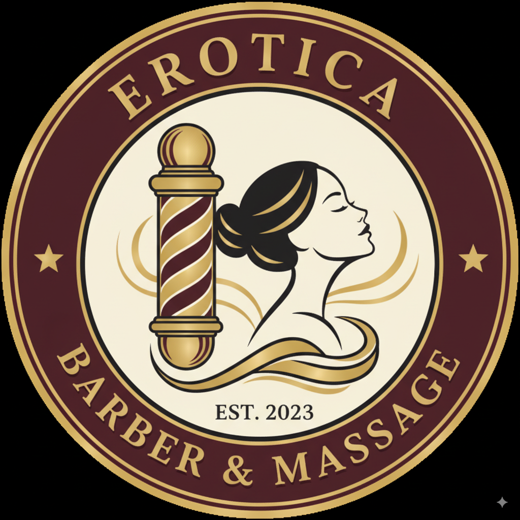 Erotica Barber & Massage Logo